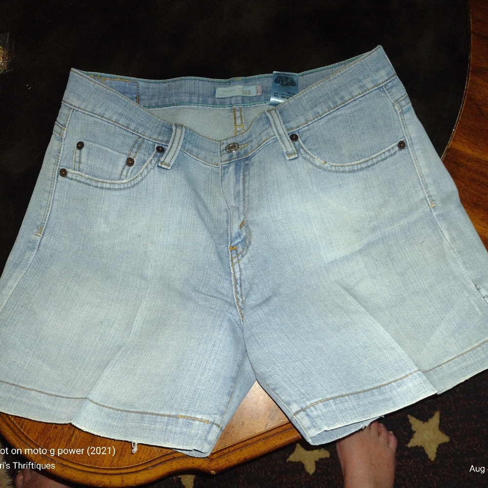 Light Wash 515 Levi's Shorts Size 4